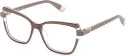 Furla Eyeglass Frames Vfu994 09hl Size 54 Mm