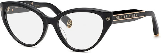 Philipp Plein Eyeglass Frames Vpp052m 0700 Size 54 Mm