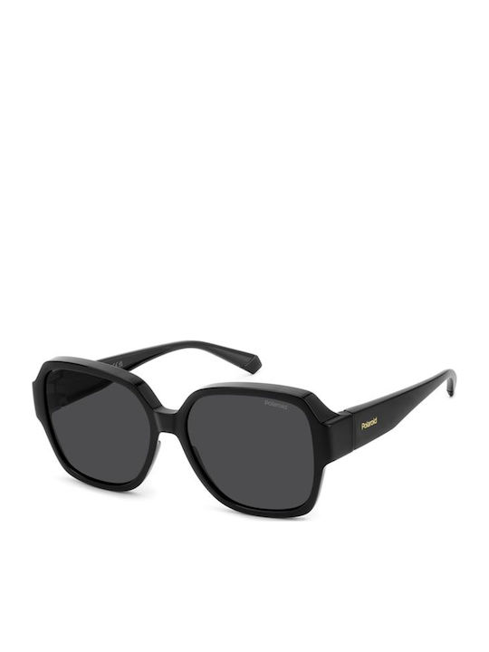 Polaroid Herren Sonnenbrille mit Schwarzem Rahm...
