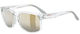 Uvex Cycling Glasses With Gold Frame And Transparent Lenses