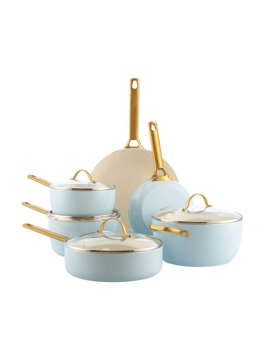 Green Pan Padova Reserve Cookware Set Light Blu...