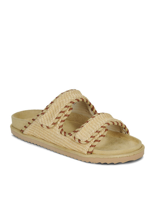 Colors Of California Women's Flat Sandals Beige