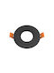 Redled Recessed Spot Black