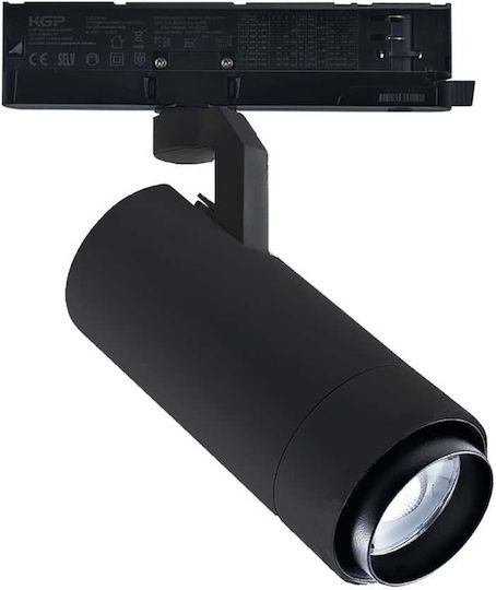 Adeleq Led Warm White Spot In Black Colour