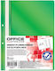 Office Products Dosar Plastic Pp Cu Găuri Șină Grosime 100/170 Microni Set 50 Bucăți Office Products Verde