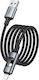 Hoco U144 LED USB-A to Lightning Cable Black 1.2m HOC-659567