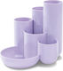 Suport Pentru Creioane Han Campus 5 Compartimente Violet Pastel