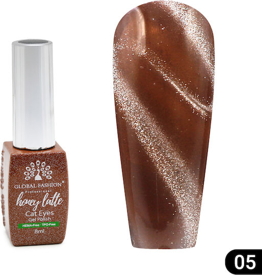 Global Fashion Gel Nail Polish 05 Cat Eye 8ml