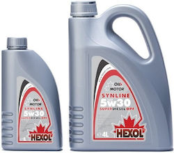 Hexol Synline Superdiesel Синтетично Автомобилно Масло 5W-30 1л