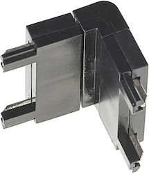 Vertikaler Winkel Linien System Schwarz Elbulgaria 2925 Bk
