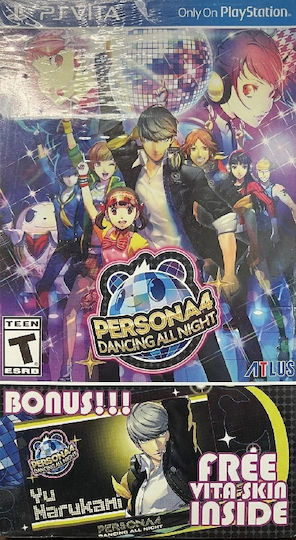 Persona 4 Dancing All Night Launch Edition Bonus PSVita