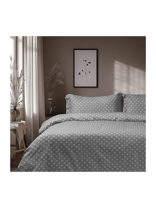 Beauty Home Cotton Duvet Cover Set 170x250cm Si...