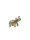 Decorative Polyresin Elephant Embossed Motif 13x5x14cm