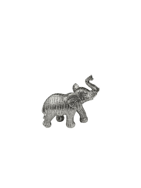 Dekorative Elefant Polyresin Relief Muster 13x5x14cm