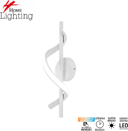 Home Lighting Danne Lampă De Perete Cu LED Integrat 38x13x14cm