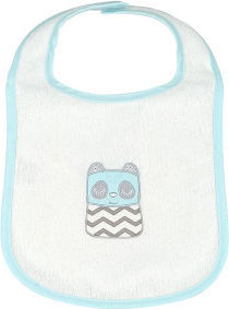 Baby Star Friends Waterproof Baby Bib Made of 100% Cotton with Hoop & Loop Fastener in Veraman 4485B