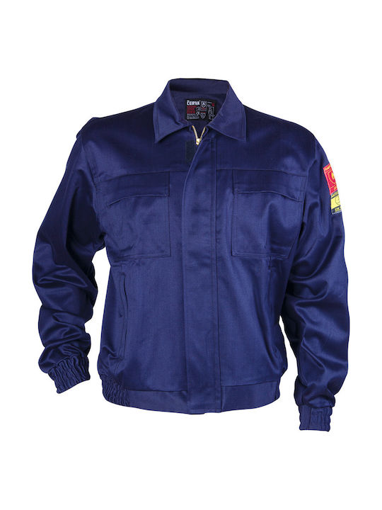 Cerva Fa Jacket Работно Яке Тъмносиня