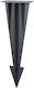 V-TAC Garden Lamp Stand Solar Wall Light Led Black Sku 24093