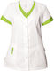 Beunique Beunique Damen Medizinische Bluse Weiß