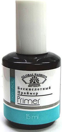 Global Fashion Primer Top Coat Base Coat for Simple Nail Polishes 15ml
