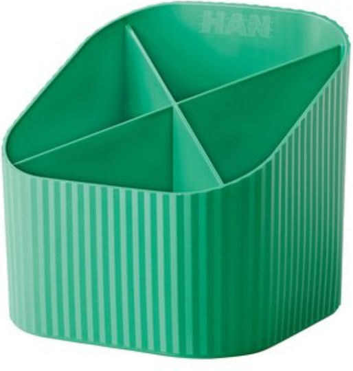 Suport Pentru Creioane Cu 4 Compartimente Han X-loop Verde
