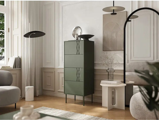 4s Tresse Chest Συρταριέρα Αποθήκευσης Μ50xΠ40xΥ125εκ.