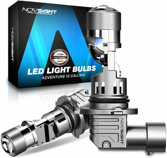 NovSight Car and Motorcycle Lamp HB3 Canbus LED 6500K Cold White 12V 60W
