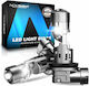 NovSight Car and Motorcycle Lamp H11 Canbus LED 6500K Cold White 12V 60W