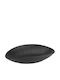 Raki Meteor Bol Decorativ Din Porțelan Negru 39x25x8.5cm