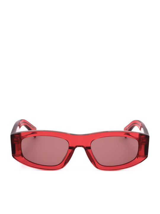 Tommy Hilfiger Women's Sunglasses with Red Fram...