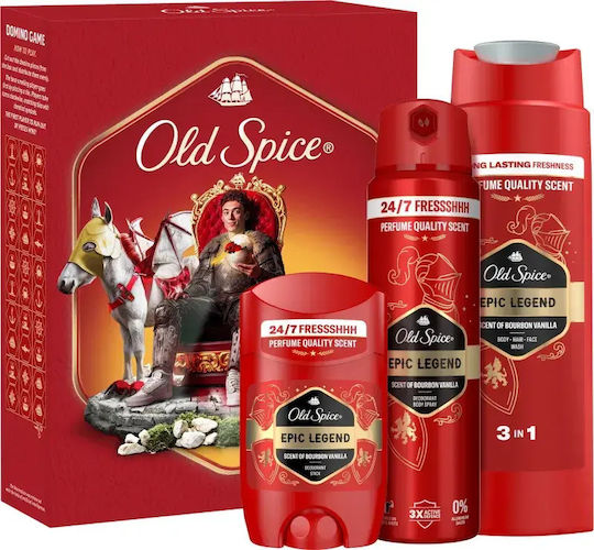 Old Spice Epic Legend Knight Men's Gift Set