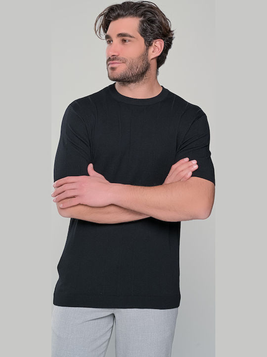 Ben Tailor Polo Μπλούζα Κοντομάνικη Μαυρο