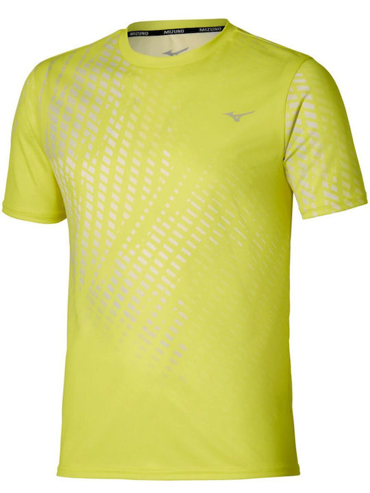 Mizuno Core Sportliches T-Shirt Lightning Gelb
