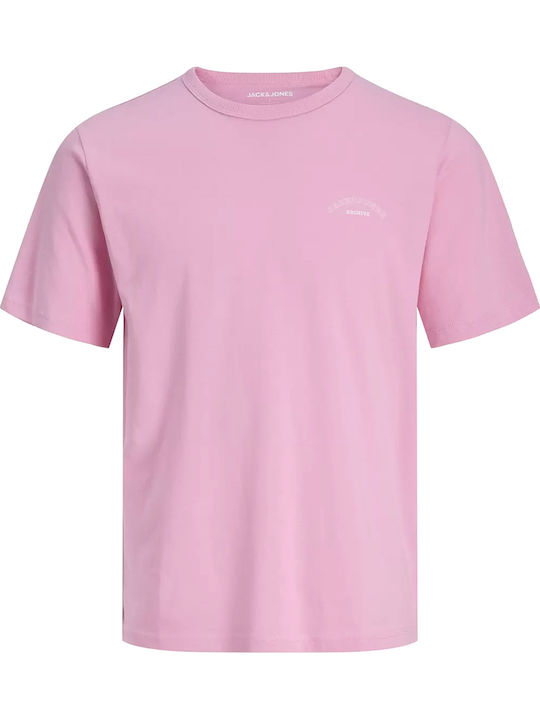Jack & Jones Crew Neck T-shirt Ροζ