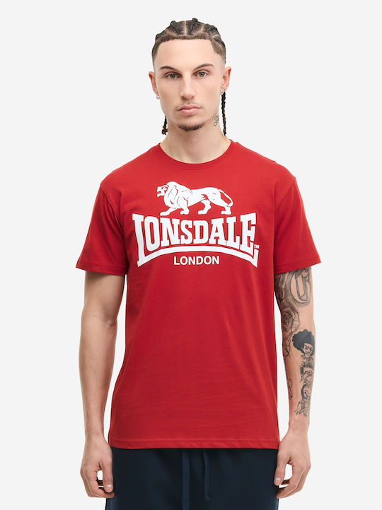 Lonsdale T-shirt Κόκκινο