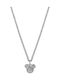 Disney Necklace Made of Steel with Zircon