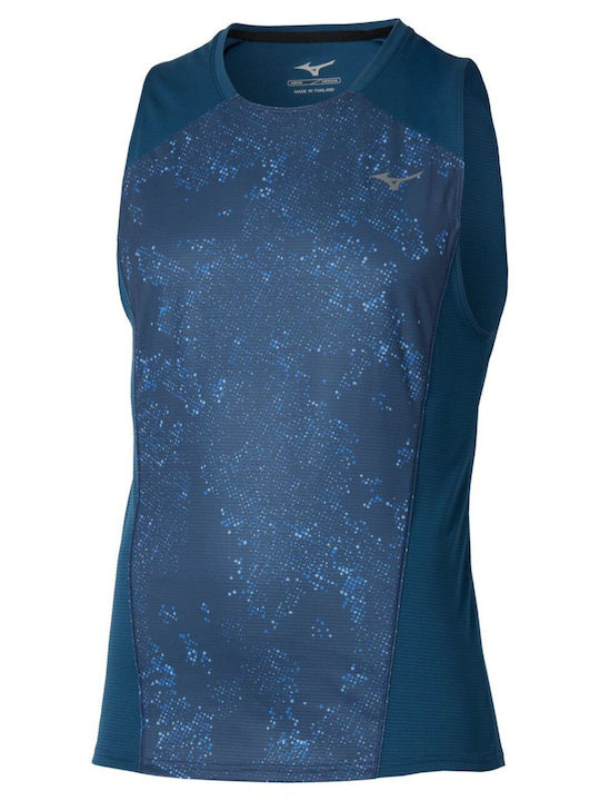 Dryaeroflow Graphic Women's Sleeveless Blouse Estate Blue