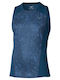 Dryaeroflow Graphic Women's Sleeveless Blouse Estate Blue