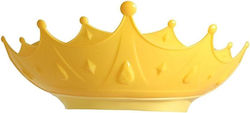 Защитен Визьор За Баня За Деца Fippy Crown Модел Регулируем Размер Издръжлив Лесен За Почистване Срещу Шампоан В Очите И Ушите Tpe+pp Жълт