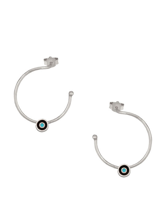 Jeweltude Κρίκοι από Ασήμι