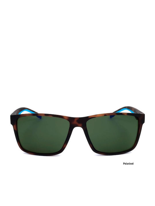 Lotto Unisex Sunglasses with Brown Frame and Gr...