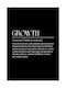 Quote Poster Growth Confucius Pq151 50cm X 70cm