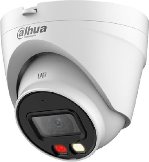 Dahua IPC-HDW1239V-A-IL-0280B Cameră de Supraveghere IP Full HD 1080p Rezistentă la Apă cu Obiectiv 2.8mm
