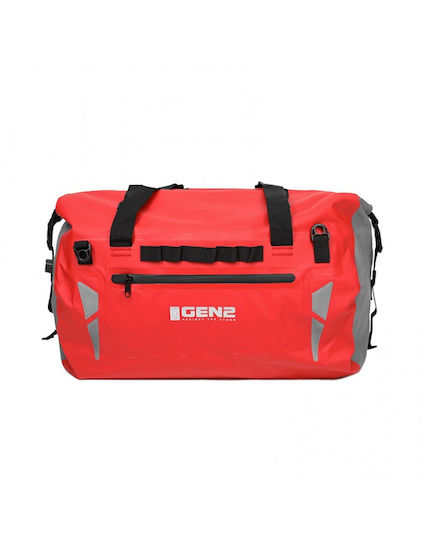 Gen2 Saddle Dry Bag Σάκος Ουράς Μοτοσυκλέτας Αδιάβροχος 40lt Κόκκινο