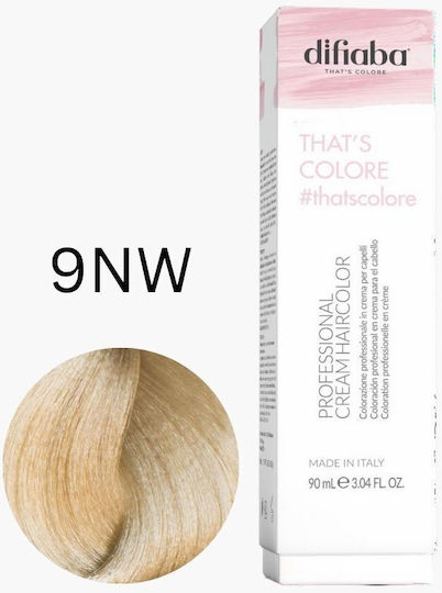 Difiaba Βαφή Μαλλιών 9nw 90ml