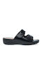 Women's Flat Black Sandals