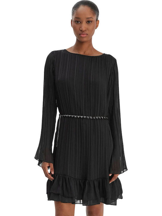 Guess Mini Abendkleid Schwarz