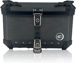 Coocase Q5 Μπαγκαζιέρα Μοτοσυκλέτας Αλουμινίου 55lt Μαύρη