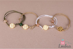 Loukia Taufe Anhänger Armbänder 50 Stück