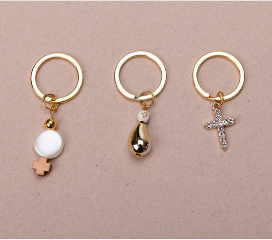 Loukia Christening Charm Keychain 50 Pieces